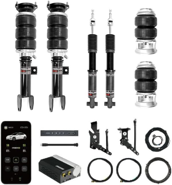 Air suspension kit for Tesla Model 3 & Model Y RER Motorsports