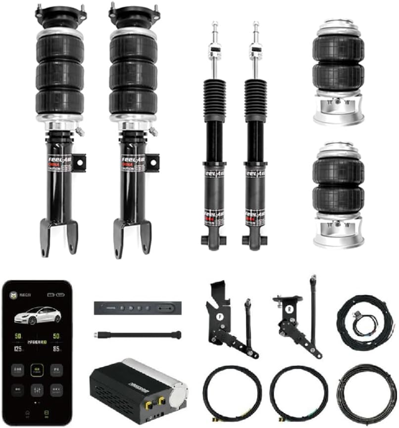 Air suspension kit for Tesla Model 3 & Model Y RER Motorsports